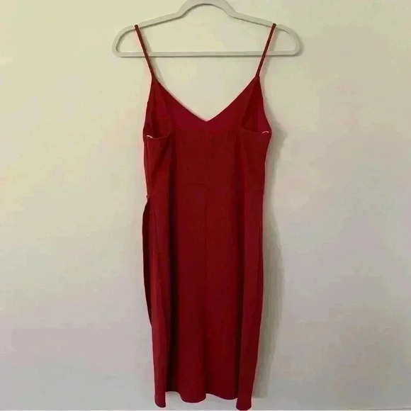Lulus Forever Your Girl Women's Wine Red Bodycon Dress Size Medium - Picture 2 of 10